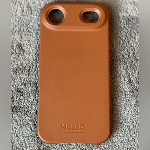 Tan Leather Phone Case